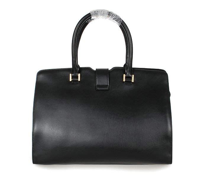 YSL medium cabas chyc calfskin leather bag 8337 black